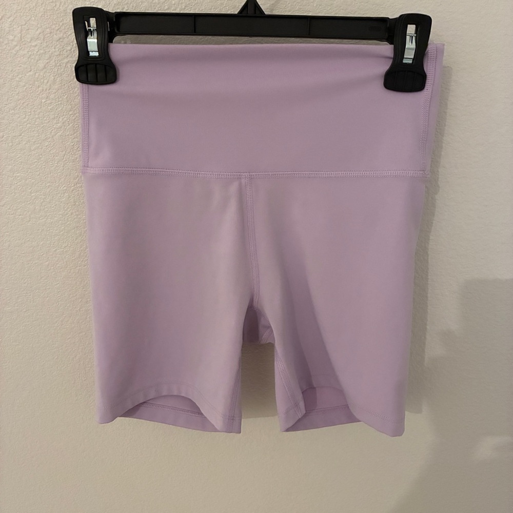 All in Motion Women's Lavender Bike Shorts